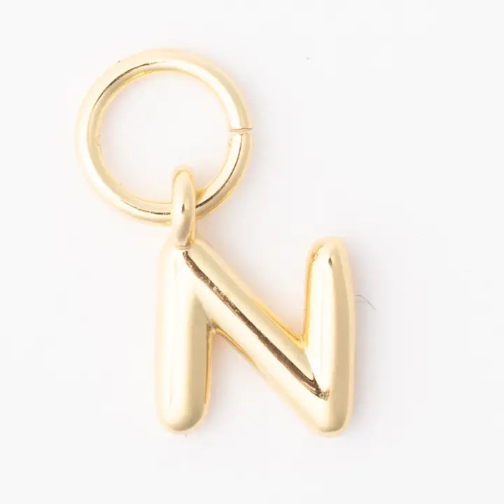 Michelle McDowell Claire Gold Initial Charm
