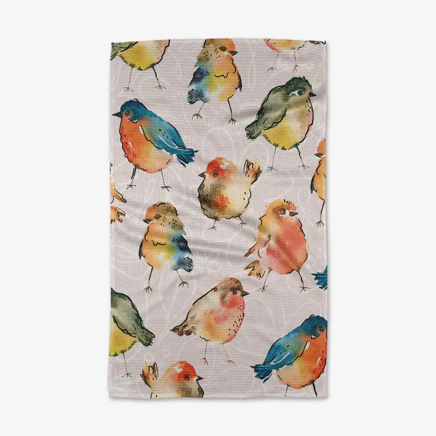 Geometry Fall Tea Towels