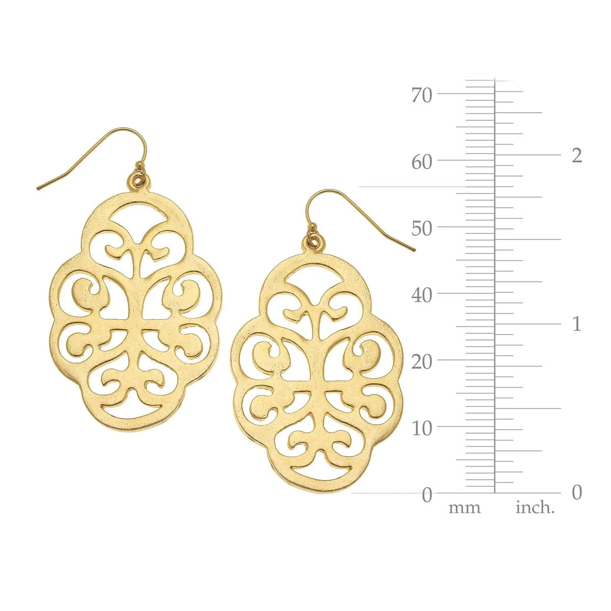 Leaf Cut-Out Earrings
