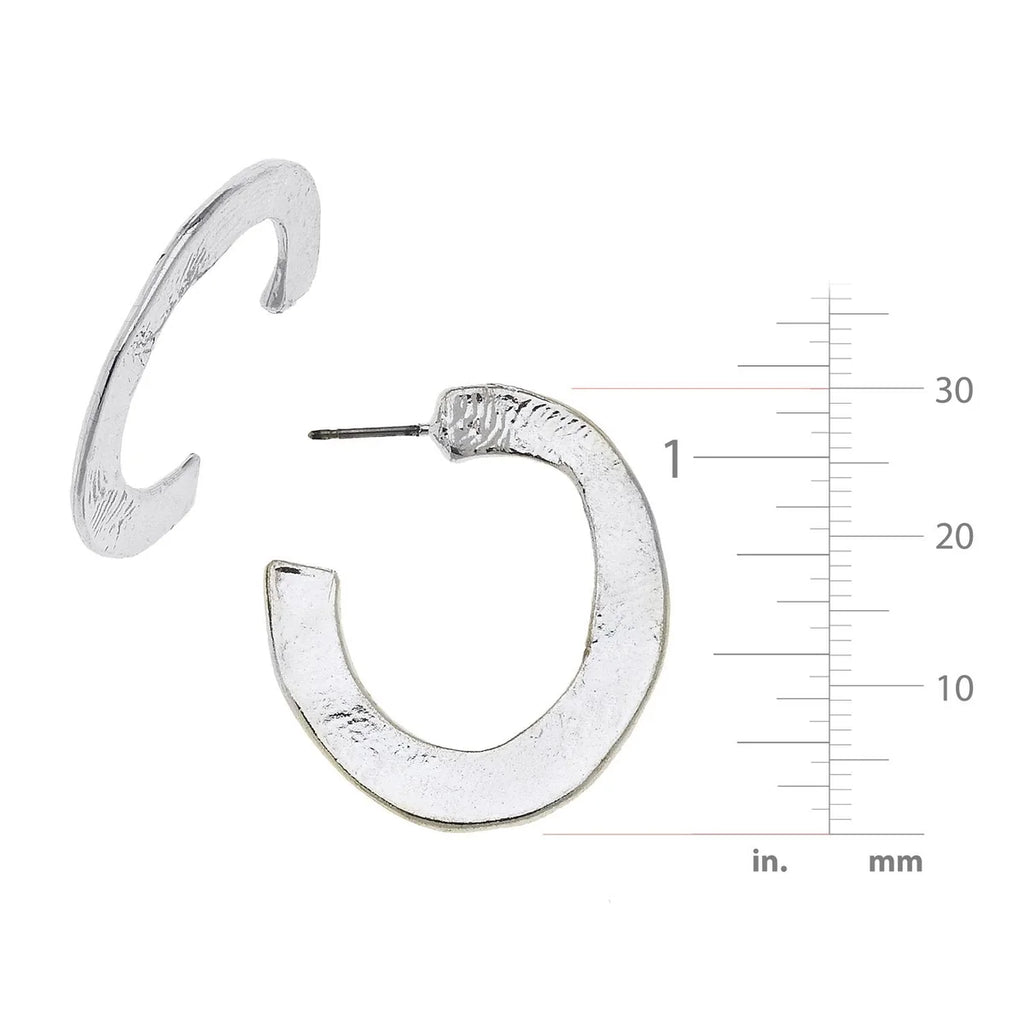Small Hammered Hoops
