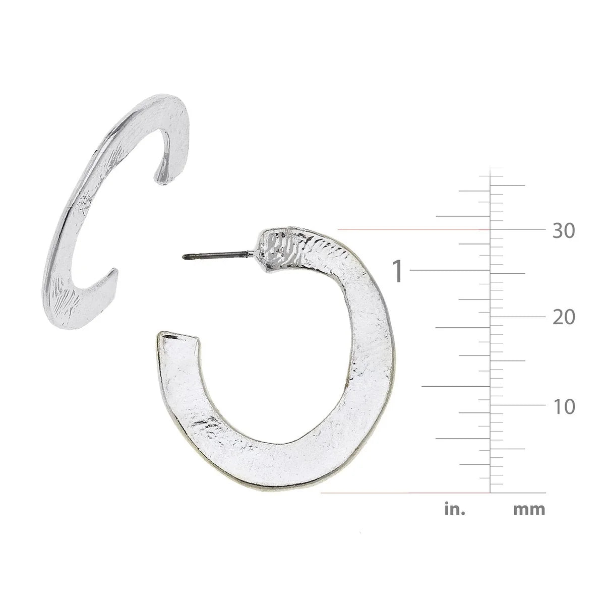Small Hammered Hoops