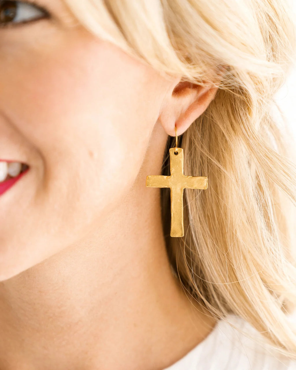 Classic Cross Earrings