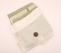 COTTON WAFFLE WEAVE DISH CLOTH SET 3 IN BAG