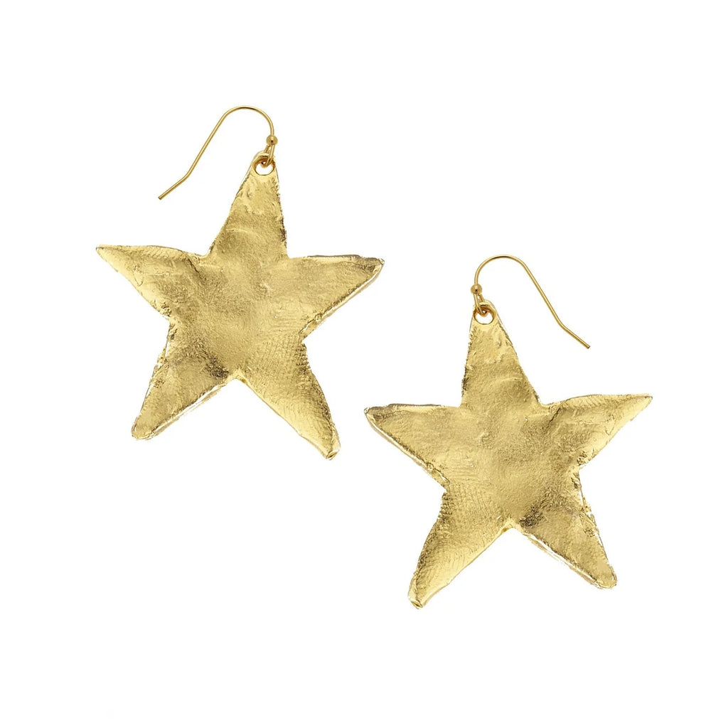 Susan Shaw Star Earrings