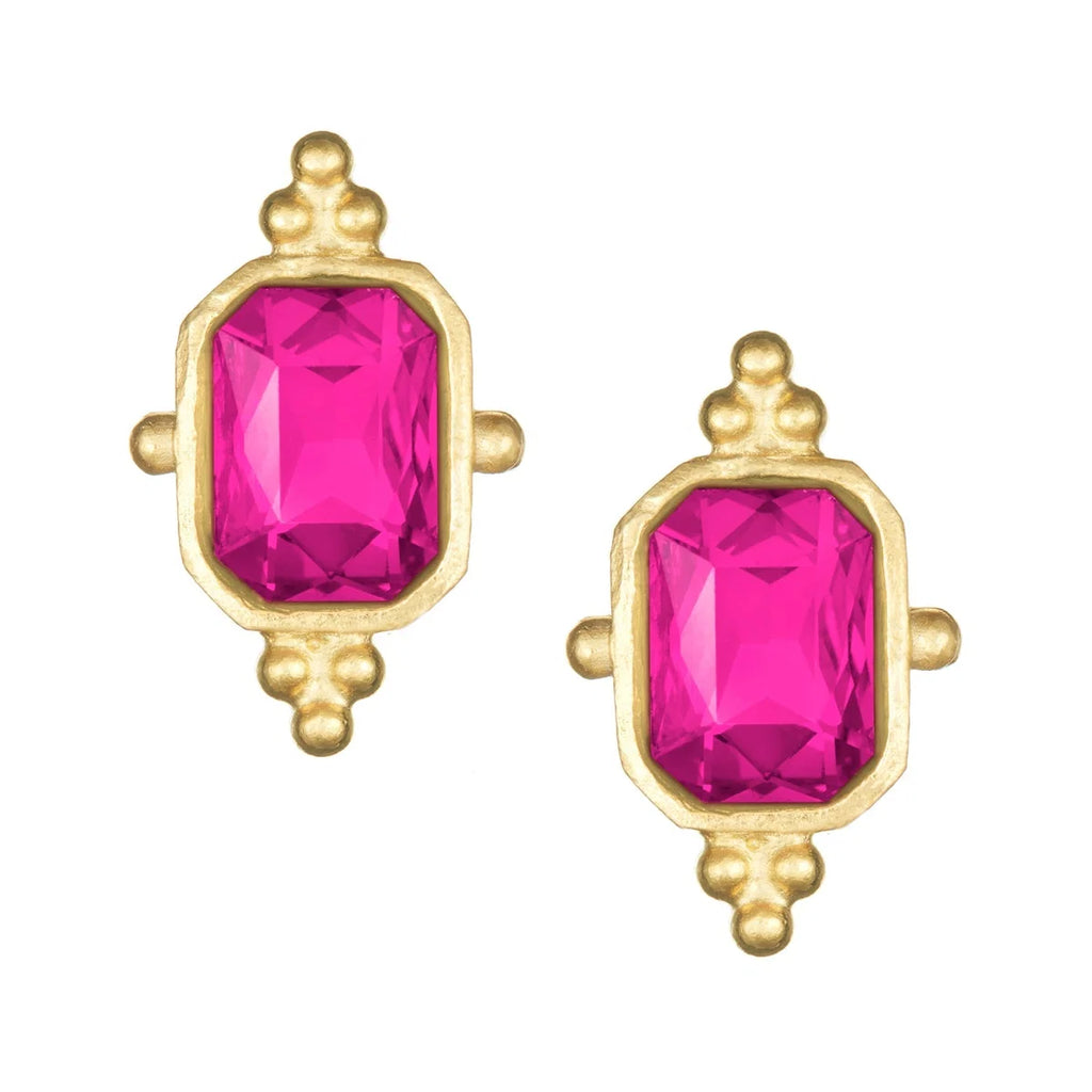 Magenta Collins Studs