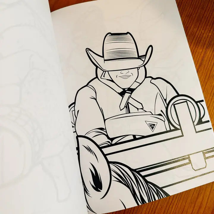 Rodeo Coloring Book