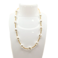 Sadie Pearl Necklace in Gold