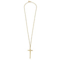Elongated Cross Necklace