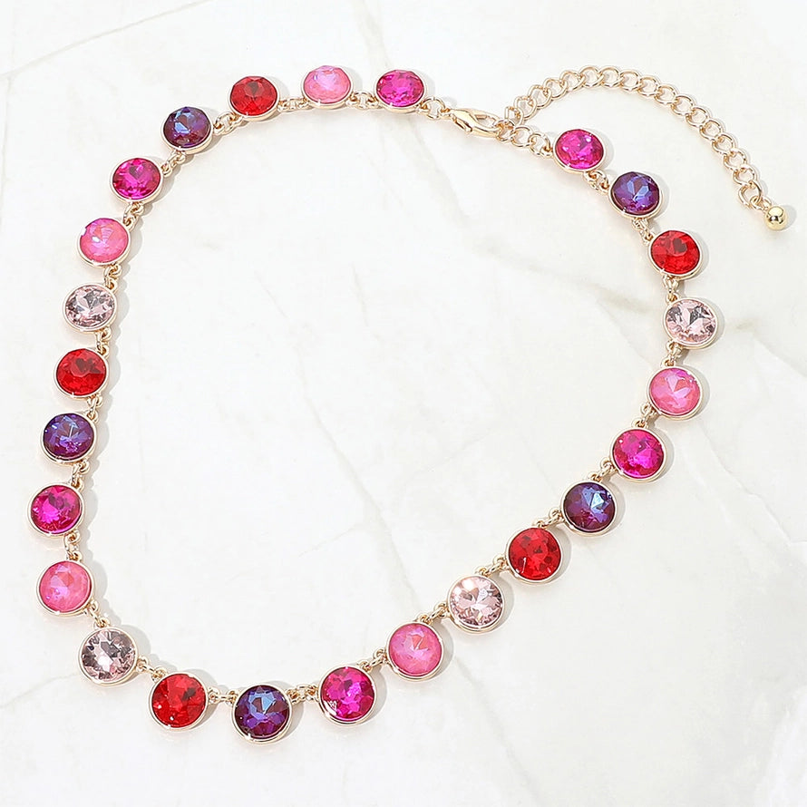 Round Stone Necklace