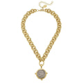 American Indian Head Nickle Necklace