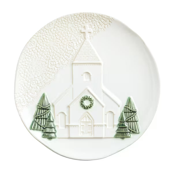 Christmas Church Platter