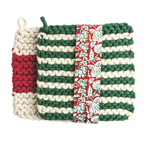 Stripe Potholder