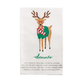 Reindeer Poem Towels