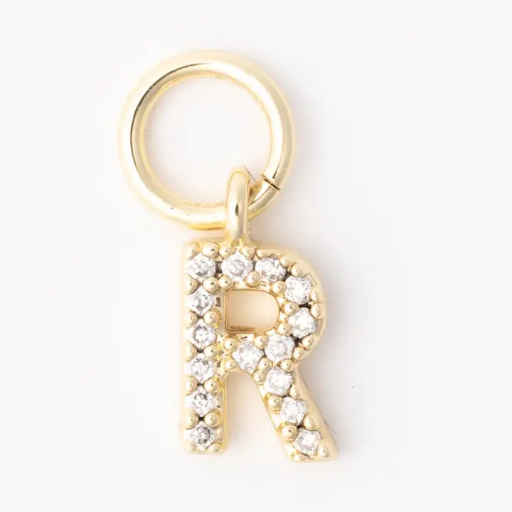 Earring Luxe Initial Charms
