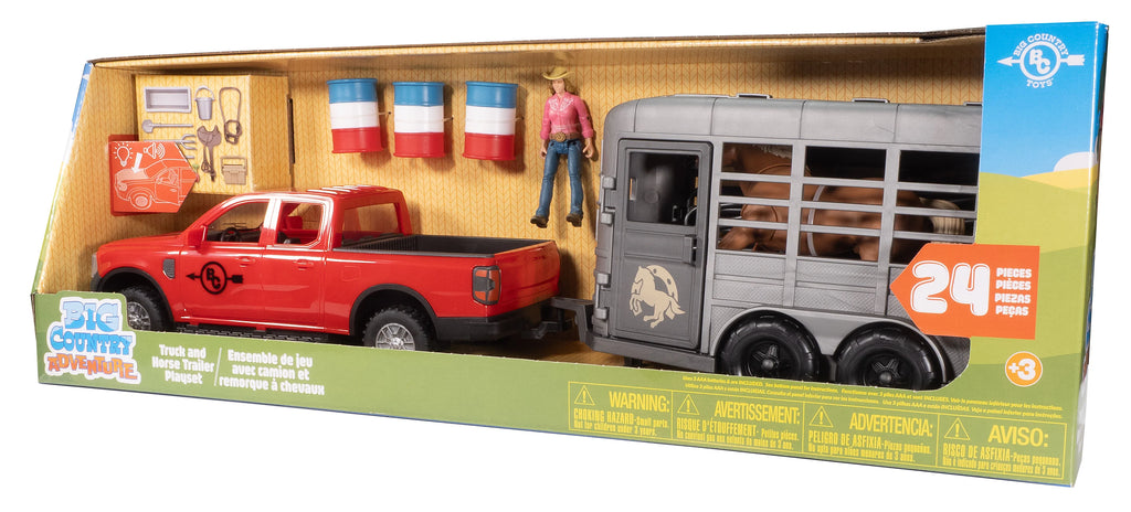 Big Country Toys Horse Pickup Playset