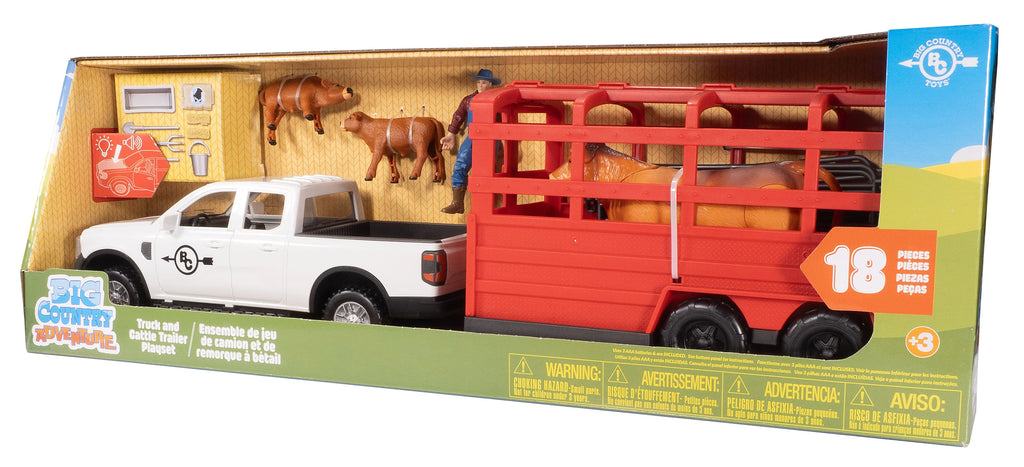 Big Country Toys Cattle Truck Playset