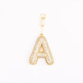 Initial Bag Charms