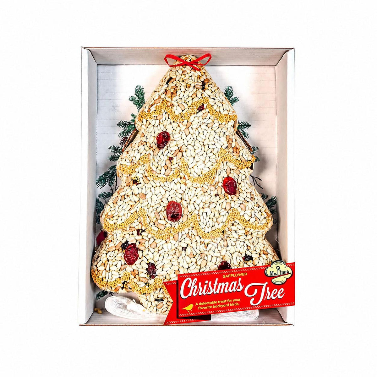 Mr. Bird Christmas Tree Mix Bird Feeder
