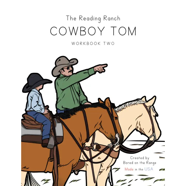 Bored on the Range Cowboy Tom Book