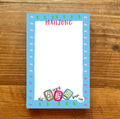 Mahjong Chunky Notepad, 100 Pages