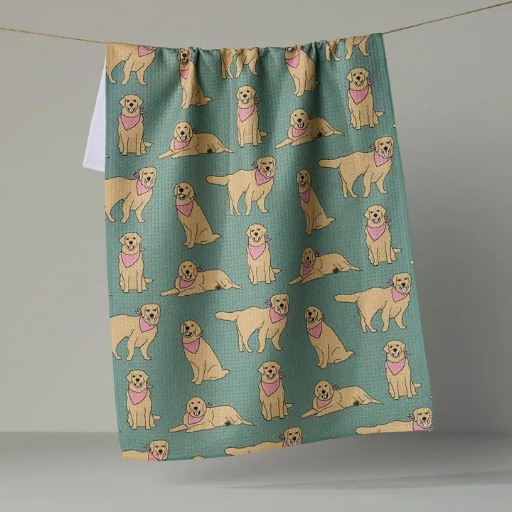 Geometry Fall Tea Towels