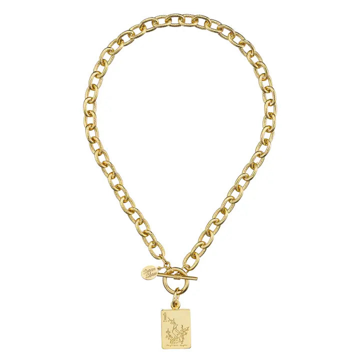Mahjong Tile Necklace