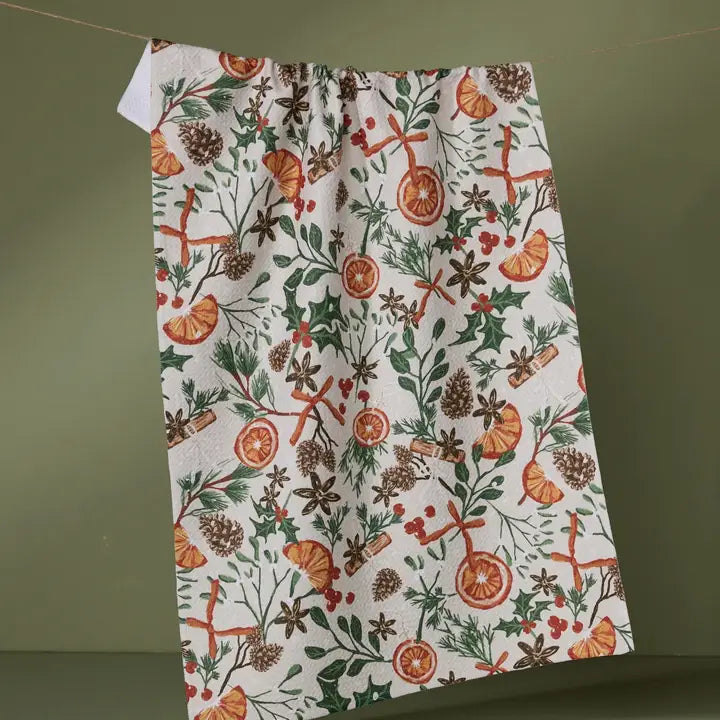 Geometry Fall Tea Towels