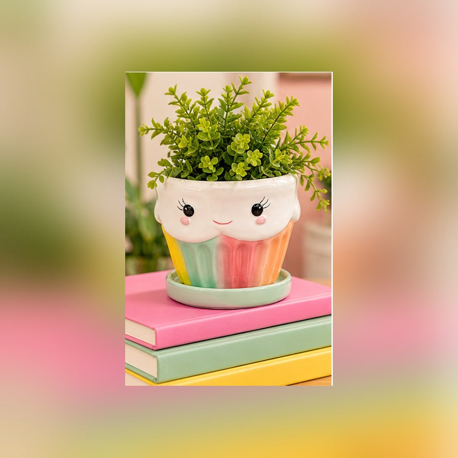 Streamline Cupcake Planter