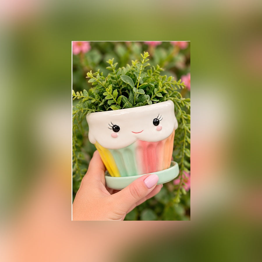 Streamline Cupcake Planter