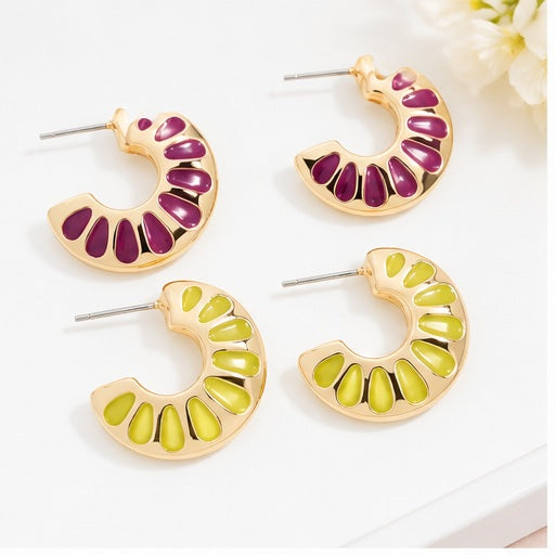 Michelle Mcdowell Romy Hoop Earrings