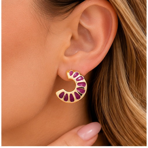Michelle Mcdowell Romy Hoop Earrings
