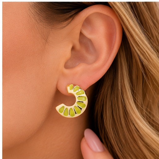 Michelle Mcdowell Romy Hoop Earrings