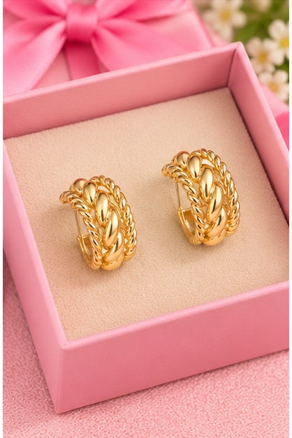 Michelle Mcdowell Stori Hoop Earrings
