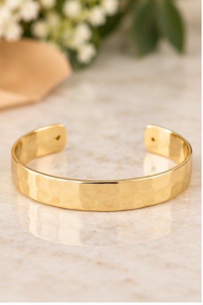 Michelle Mcdowell Gold Maya Cuff Bracelet