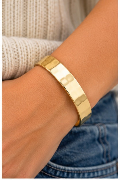 Michelle Mcdowell Gold Maya Cuff Bracelet