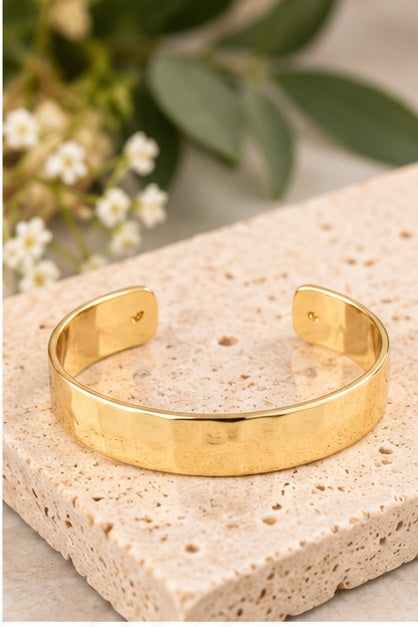 Michelle Mcdowell Gold Maya Cuff Bracelet