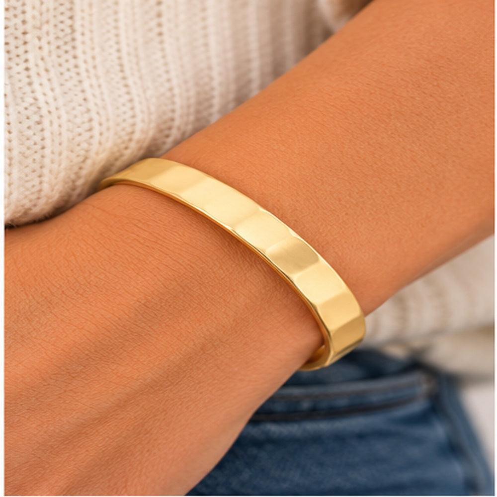 Michelle Mcdowell Gold carolyn Cuff Bracelet