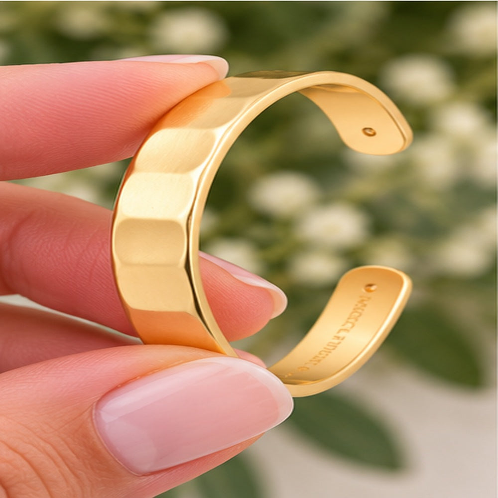 Michelle Mcdowell Gold carolyn Cuff Bracelet