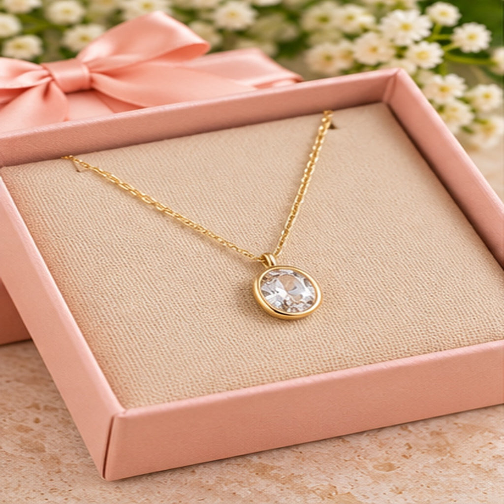 Michelle Mcdowell Inspiration Chain Necklace "Worthy"