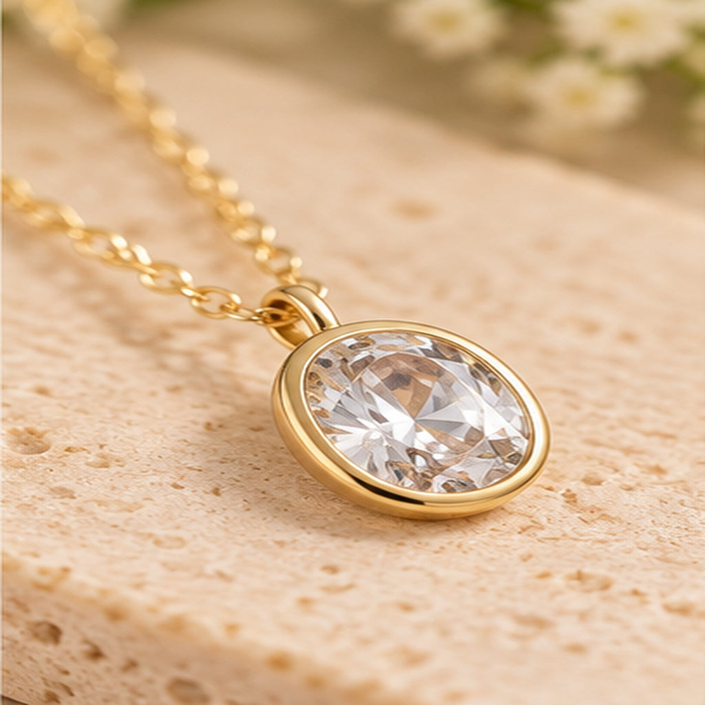 Michelle Mcdowell Inspiration Chain Necklace "Worthy"
