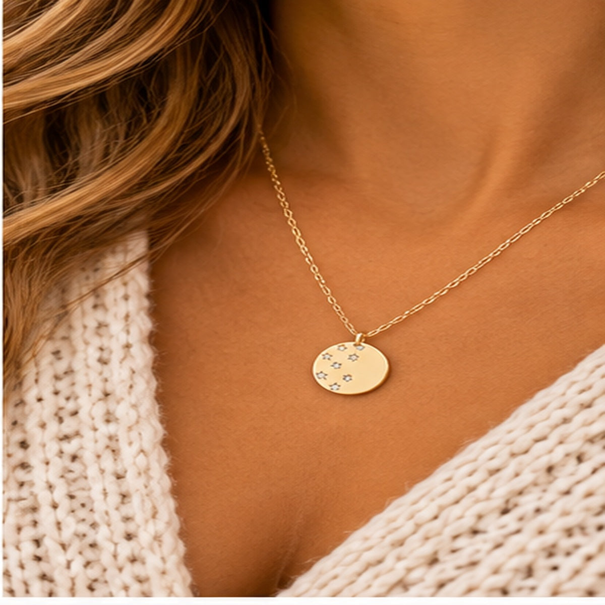 Michelle Mcdowell Inspiration Chain Necklace "Known"