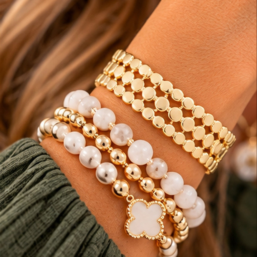 Michelle Mcdowell Astrid Gold Cuff Bracelet