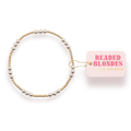 ILY Bracelet in Gold with Silver