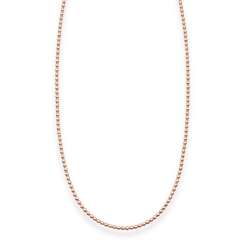 3MM Gold Beaded Necklace