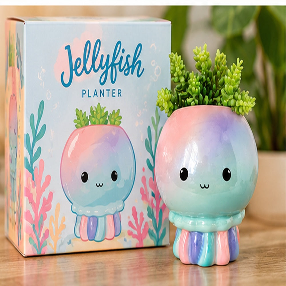 Streamline Jellyfish Planter