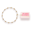 June Bracelet in Silver with Gold