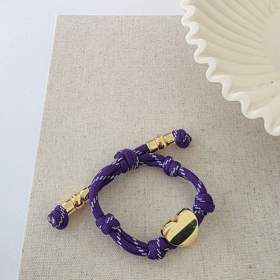 Knotty Heart Bracelet