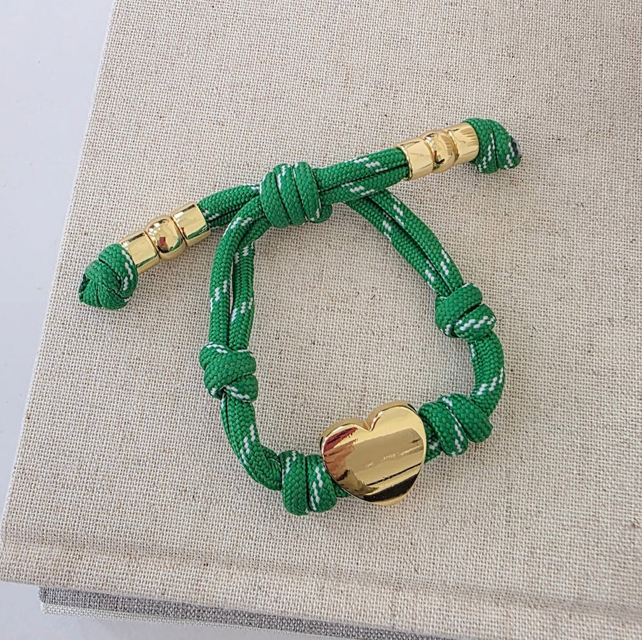 Knotty Heart Bracelet