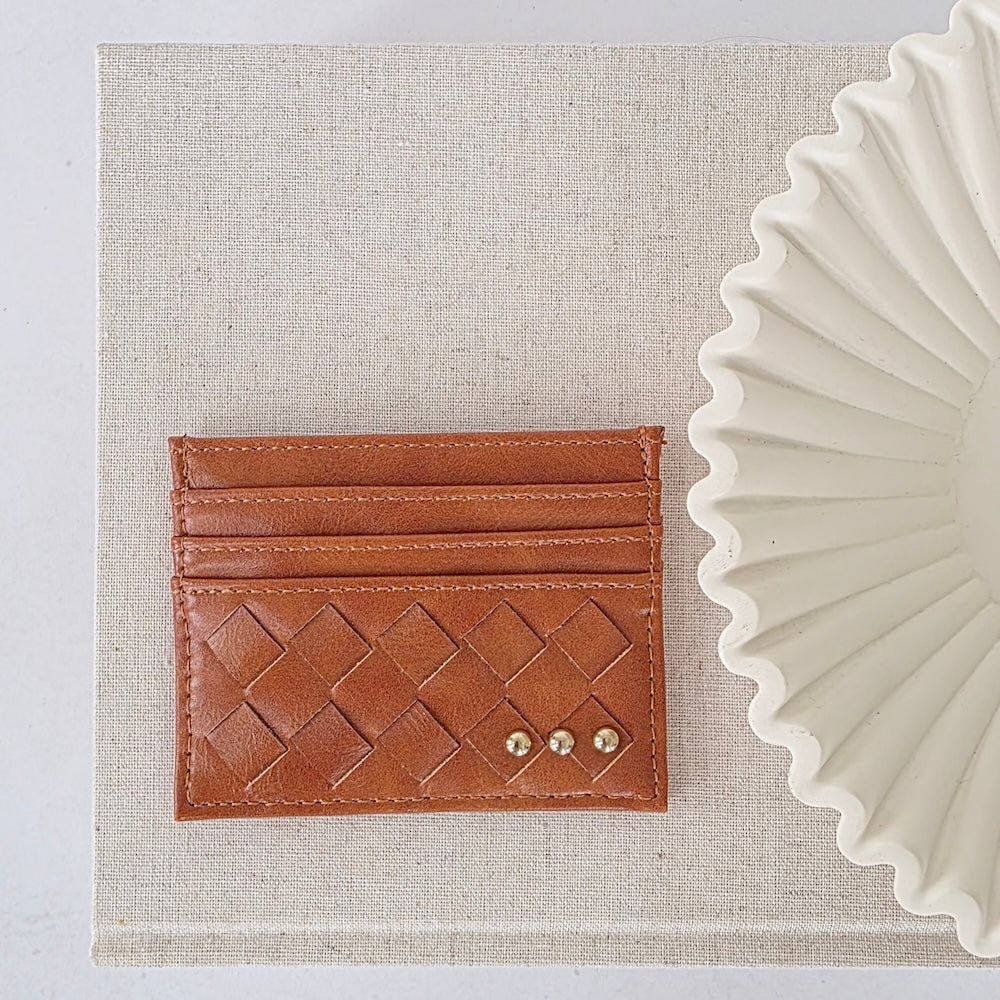 Woven Card Wallet