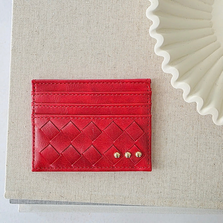 Woven Card Wallet
